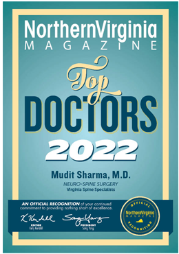 Mudit Sharma, Top Doctors 2020, NorthernVirginia